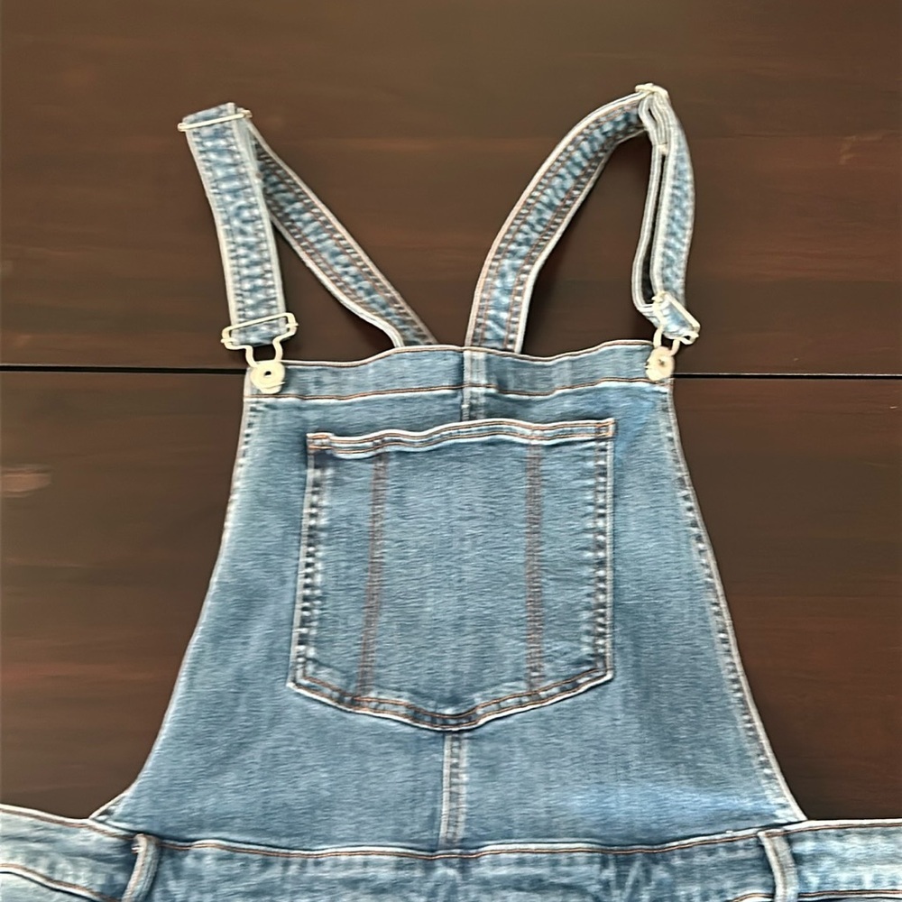 DC Jeans Denim Shortalls Overalls Blue Jean Romper Women’s Size 26 Casual - Picture 14 of 16